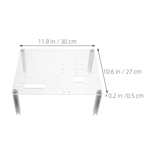 1satz Offenes PC gehäuse Mittlere Stabiles Open Frame Chassis mit Basisständer Geeignet für Matx mainboards Robustes DIY Testplattform gehäuse für Einfache Montage und Sicheren Bild 4