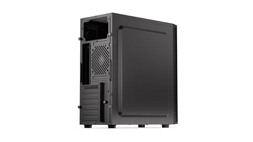 ENDORFY Armis 100 Solid PC Gehäuse ATX, microATX, Mini ITX mit SD/microSD Kartenleser, USB 3.2, 5,25" Schacht, Stratus 120 PWM Lüfter, GPU bis 335 mm, Schwarz Bild 8