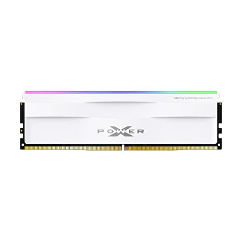 Silicon Power DDR5 16GB Zenith RGB 6000MT/s (PC5-48000) 288-pin CL36 1.35V UDIMM Desktop Arbeitsspeicher RAM SP016GXLWU60CFSH Schwarz Bild 2