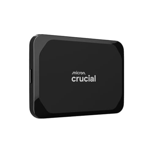 Crucial X9 4TB Externe SSD Festplatte, bis zu 1050MB/s, kompatibel mit PC, Mac und Spielekonsolen, Portable Solid State Drive, USB-C 3.2 - CT4000X9SSD902 4TB X9 (1050MB/s) Bild 2