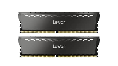 Lexar DDR4 RAM 16GB Kit (2x8GB) 3200 MHz, DRAM 288-Pin UDIMM Desktop Memory, XMP 2.0 Hochleistungs Arbeitsspeicher, CL16-18-18-38, 1.35V THOR 3200 MHz 16GB Kit (2x8GB) Bild 2