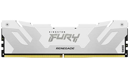 Kingston FURY Renegade DDR5 RGB Silber/Weiß XMP 32GB (2x16GB) 6400MT/s CL32 DIMM Desktop Gaming Speicher Kit mit 2 - KF564C32RWAK2-32 Silber/Weiß 32GB Kit mit 2 6400MT/s Bild 4