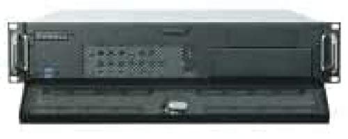 Chieftec UNC-210M-B Computergehäuse, Regal, Server, SECC, Micro-ATX, Schwarz, 2U