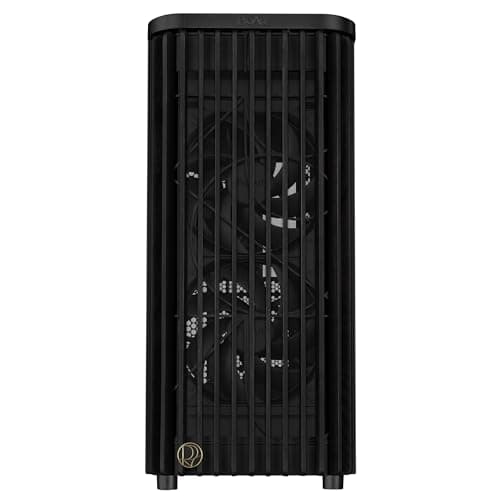 ASUS ProArt PA401 Wood Edition Black ATX PC Gehäuse (Mesh-Panel, 240-mm-Radiatorhalterung, 160x32-mm-Lüfter, FSC-zertifizierte Front aus Holz, abnehmbare Netzteilhalterung, PWM-Steuerung, Schwarz) Bild 4