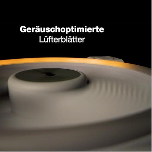 be quiet! Light Wings 120mm PWM White 3er-Pack – ARGB LED Gehäuselüfter, extrem leise 20,6 dB(A), hoher Airflow, Dual-Side Beleuchtung, inkl. ARGB-Hub Bild 8