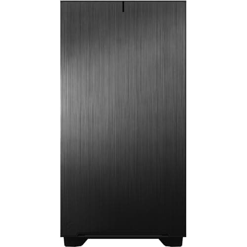 Fractal Define 7 Solid Black PC-Gehäuse - Vielseitiger Midi-Tower für ATX, Micro-ATX, ITX Mainboards, Großzügiger Innenraum, Leise, Hochwertiges Design Bild 4