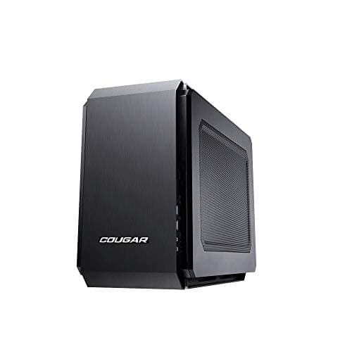Cougar QBX Mini-ITX-Gehäuse - schwarz Mesh Window