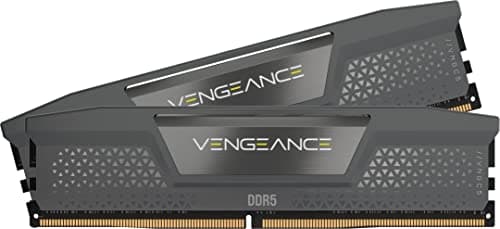 CORSAIR Vengeance DDR5 RAM 32GB (2x16GB) 6000MHz CL30-36-36-76 1.40V AMD Expo Intel XMP 3.0 Desktop-Arbeitsspeicher – Grau (CMK32GX5M2B6000Z30) Bild 2