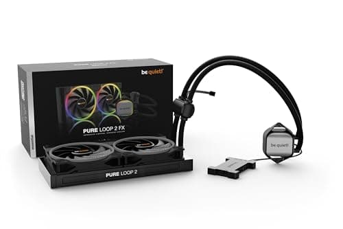 be quiet! Pure Loop 2 FX 280mm, All-in-One Wasserkühlung, 2 Light Wings 140mm PWM high-speed Lüfter, 20 ARGB-LEDs, beleuchteter Kühlblock, ARGB-PWM-Hub Bild 8