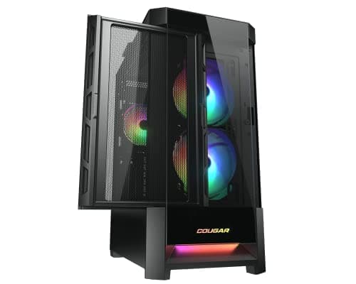 COUGAR GAMING PC-Gehäuse Duoface RGB schwarz + 2 Panels