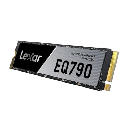 Lexar EQ790 SSD 1TB, NVMe M.2 2280 PCIe Gen4x4 Interne SSD, bis zu 7.000MB/s Lesen & 5.000MB/s Schreiben, Hochgeschwindigkeitsspeicher Kompatibel mit PS5, Desktop und Laptop