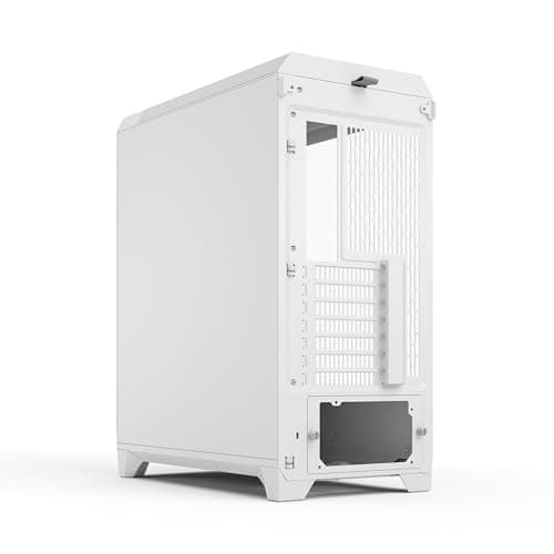 Fractal Design Meshify 3 White RGB TG Clear Tint - Gaming Computer-Gehäuse – Facetten-Mesh-Front – DREI RGB Momentum 14 Lüfter enthalten – E-ATX/ATX/mATX Unterstützung Meshify 3 RGB Weiß Bild 8