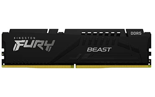 Kingston FURY Beast Schwarz DDR5 64GB (2x32GB) 5600MT/s CL40 DIMM Desktop Gaming Speicher Kit mit 2 Intel XMP - KF556C40BBK2-64 Bild 6