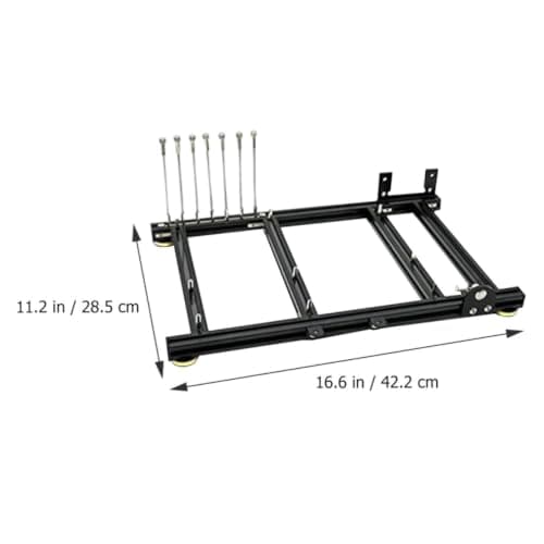 Offenes Computergehäuse aus Aluminium mit Stabilem Layout und 7 Pci Slots Kompatibel mit ATX Mainboards für Selbstgemacht PC BAU und Tests Bild 4