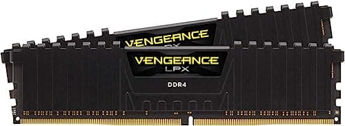 Corsair VENGEANCE LPX DDR4 RAM 32GB (2x16GB) Bis zu 3600MHz CL18 AMD Ryzen Computerspeicher – Schwarz (CMK32GX4M2Z3600C18)