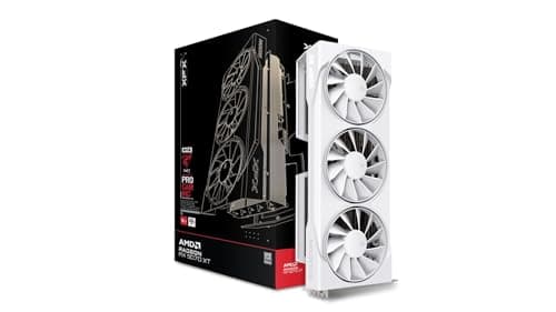 XFX Swift AMD Radeon RX 9070XT Gaming-Lüfter, Weiß, Triple Edition mit 16 GB GDDR6 HDMI 3xDP, AMD RDNA™ 4 (RX-97TSWF3W9)