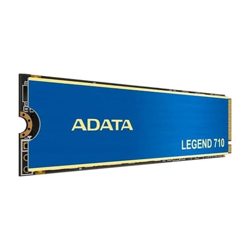 ADATA SSD Legend 710 M.2 512GB PCIe Gen3x4 2280 (2400/1800MB), Supports NVMe 1.4, LDPC and AES-256-bit encryption, Schwarz