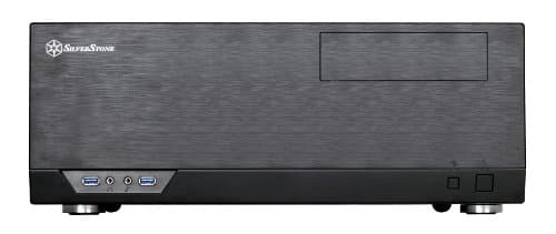 SilverStone SST-GD09B - Grandia HTPC ATX Desktop Gehäuse mit hochleistungsfähigem und geräuscharmen Kühlsystem, schwarz Bild 6
