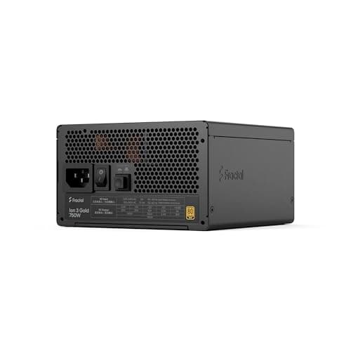 Fractal Design Ion 3 Gold 750W Black — 80 Plus Gold, vollmodular, ATX12V 3.1 Netzteil Schwarz 750W Bild 6