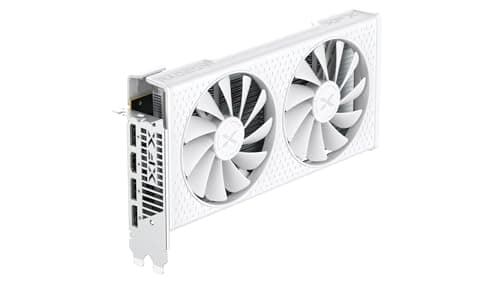 XFX Speedster SWFT210 Radeon RX 7600 Grafikkarte weiß mit 8GB GDDR6 HDMI 3xDP, AMD RDNA 3 RX-76PSWFTWY Bild 4