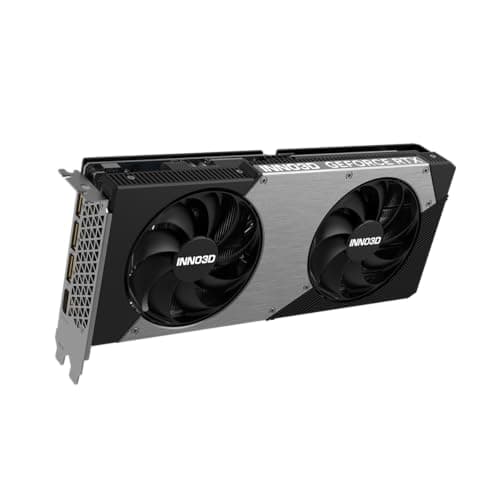 INNO3D NVIDIA GeForce RTX 5060 Ti Twin X2 16GB GDDR7 Gaming Graphics Card (Dual Fan, 2 Slot, Reflex 2 RTX AI DLSS4) Bild 4