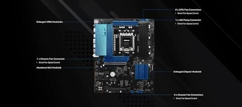 MB ASRock AMD AM5 B850 Pro-A Bild 6