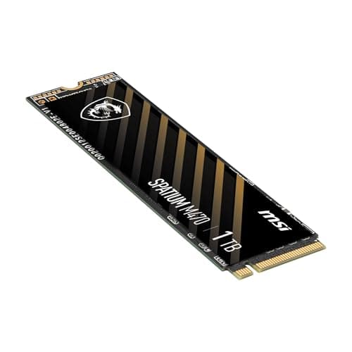 MSI SPATIUM M470 PRO SSD 1 TB – PCIe 4.0 NVMe M.2 interne Solid-State-Festplatte, 6000 MB/s Lesen & 4500 MB/s Schreiben, 3D NAND, integrierte Datensicherheit, Center – 5 Jahre Qualität (320 TBW) Bild 7