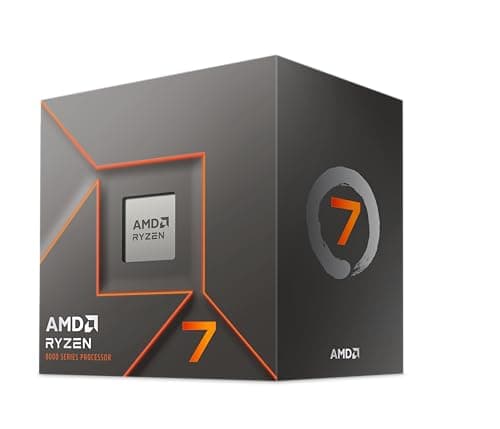 AMD Ryzen 7 8700F Prozessor (8 Kerne/16 Threads , Ryzen AI, 65W TDP, AM5 Sockel, 24MB Cache, Bis zu 5,0 GHz max boost Frequenz, Wraith Stealth Kühler Bild 2