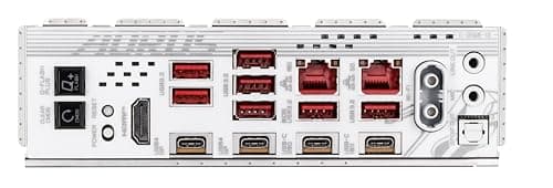 GIGABYTE X870E AORUS Master X3D Ice Mainboard – Unterstützt AMD Ryzen 9000 Prozessoren, 18+2+2-Phasen Digital-VRM, bis zu 9000 Hz DDR5 (OC), 2 x PCIe 5.0 + 3 x PCIe 4.0, Wi-Fi 7, 10 GbE LAN, USB 4 Bild 6