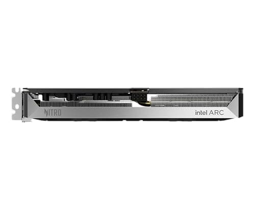 Acer Nitro Intel Arc B580 - Intel Grafikkarte (12 GDDR6, 192 Bit, PCIe 4.0 x8, 1x HDMI 2.1 3X DP 2.1) 2X Nitro FrostBlade, 1x8 pin, Slot Space: 2 Bild 4