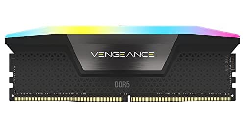 CORSAIR Vengeance RGB DDR5 RAM 32GB (2x16GB) 7000MHz CL34 Intel XMP 3.0 Desktop-Arbeitsspeicher – Schwarz (CMH32GX5M2X7000C34) Bild 6