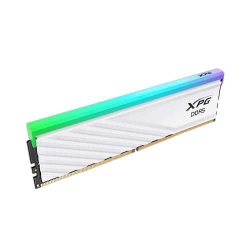 Kit+Barrettes+m%C3%A9moire+32Go+%282x16Go%29+DIMM+DDR5+Adata+XPG+Lancer+Blade+RGB+PC5-48000+%286000+MHz%29+%28Blanc%29 Bild 5