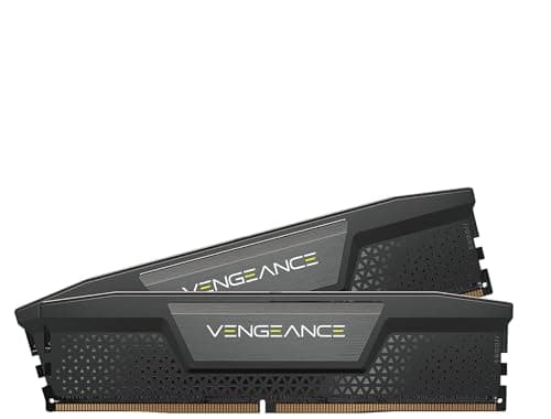 CORSAIR Vengeance DDR5 RAM 16GB (2x8GB) Bis zu 5200MHz CL40 Intel XMP 3.0 Desktop-Arbeitsspeicher – Schwarz (CMK16GX5M2B5200C40)