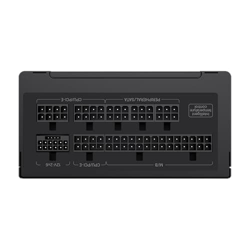 GAMEMAX GS 850G SFX Netzteil PC 850W, Vollmodular, 80 Plus Gold, Hochwertige Japanische Kondensatoren, FDB Lüfter, APFC+LLC+DC-DC, 9 Schutzfunktionen, 5 Jahre Garantie, Schwarz 850 Watt Schwarz Bild 6