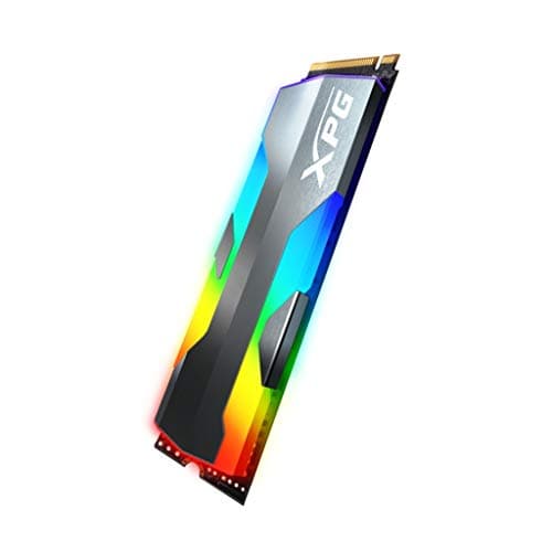XPG ADATA SPECTRIX S20G 1TB PCIe Gen3x4 M.2 2280 Solid State Drive- RGB Design with 2500/1800 R/W speeds to Level up Your Gaming Performance, ASPECTRIXS20G-1T-C Bild 8
