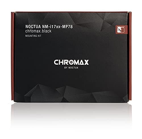 Noctua NM-i17xx-MP78 chromax.black, CPU-Kühler-Montageset für Noctua CPU-Kühler auf Intel LGA1851 und LGA1700 (Schwarz) Bild 4