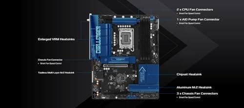 MB ASRock Intel 1851 B860 Challenger WiFi Bild 8