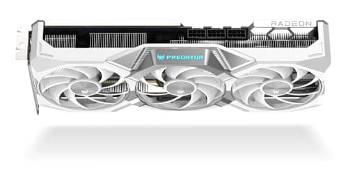 Acer Predator BiFrost Radeon RX 9070 XT OC - AMD Grafikkarte (16 GDDR6, 256 Bit, PCIe 5.0 x16, 1x HDMI 2.1a 3X DP 2.1) 3X FrostBlade 4.0, 3x8 pin, Slot Space: 2.6 Bild 6