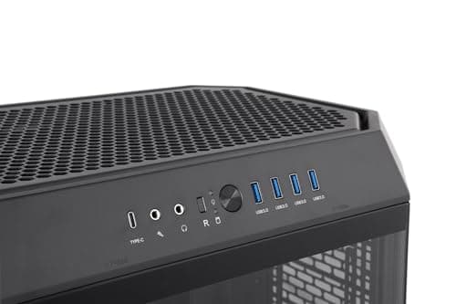 Thermaltake The Tower 600 Mid Tower Chassis | Hidden Connector | Black Bild 4