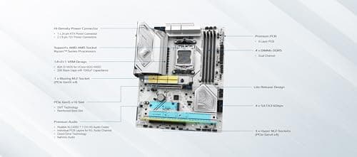 MB ASRock AMD AM5 B850 Steel Legend WiFi Bild 4