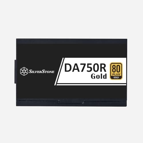 SilverStone Technology DA750R Gold, 80 Plus Gold vollständig modulares ATX-Netzteil, 750W, ATX 3,0 & PCIe 5,0, SST-DA750R-GMA Bild 6