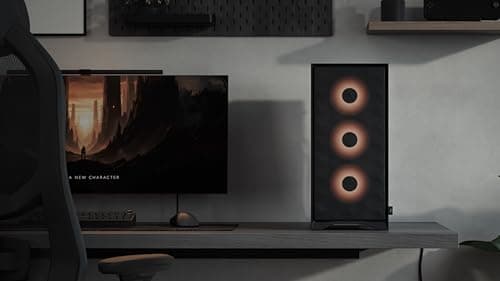 Fractal Design Pop 2 Air RGB PC-Gehäuse - Mesh-Front, Starke Airflow-Leistung, 3X 120 mm RGB-Lüfter, Tempered Glass, GPU bis 416 mm, ATX/mATX/ITX Schwarz TG RGB Bild 6