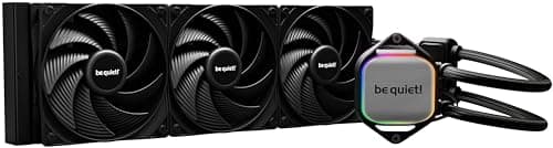 be quiet! Pure Loop 2 360mm All-in-One Wasserkühlung für übertaktete AMD/Intel Systeme, 3x Pure Wings 3 PWM high-speed Lüfter, hoher statischer Druck, doppelt entkoppelte PWM-Pumpe mit ARGB, BW019