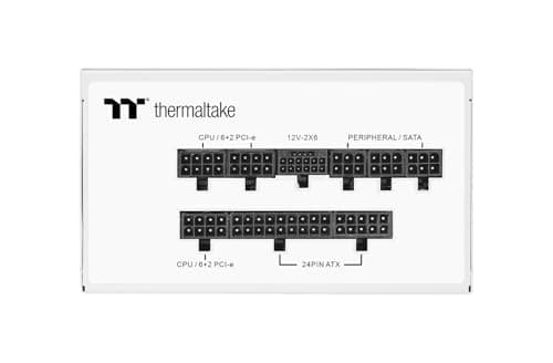Toughpower GF A3 850W | PC-ATX-3.1-Netzteil | PCIe Gen 5.1 | 80-Plus-Gold | voll-modular | leiser 140 Lüfter | EU Zertifiziert | Snow Edition Bild 4