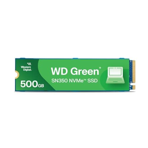 WD Green SN350 500 GB M.2 NVMe SSD, mit Lesegeschwindigkeit von 2.400 MB/Sek. und Schreibgeschwindigkeit von bis zu 1.500 MB/Sek Bild 2