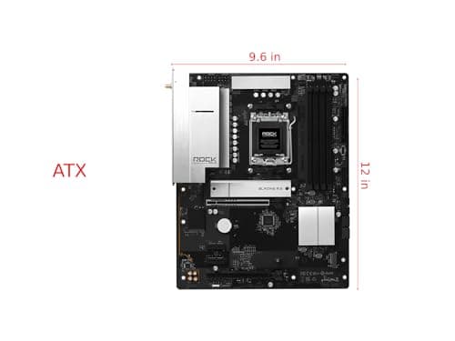 ASRock B650 Rock WiFi7 AM5 ATX Mainboard (90-MXBUY0-A0UAYZ) Bild 4