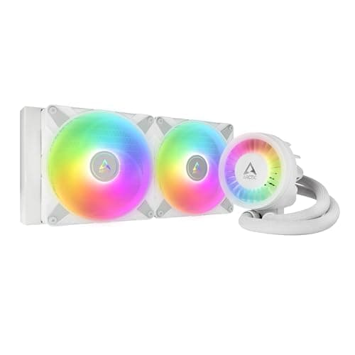 ARCTIC Liquid Freezer III Pro 280 A-RGB - Wasserkühlung PC, AIO CPU Wasserkühler, 2x140 mm, 38 mm Radiator, PWM-Pumpe, VRM-Lüfter, AMD AM5/AM4, Intel LGA1851/1700 Contact Frame - Schwarz schwarz Liquid Freezer III Pro 280 A-RGB Bild 3
