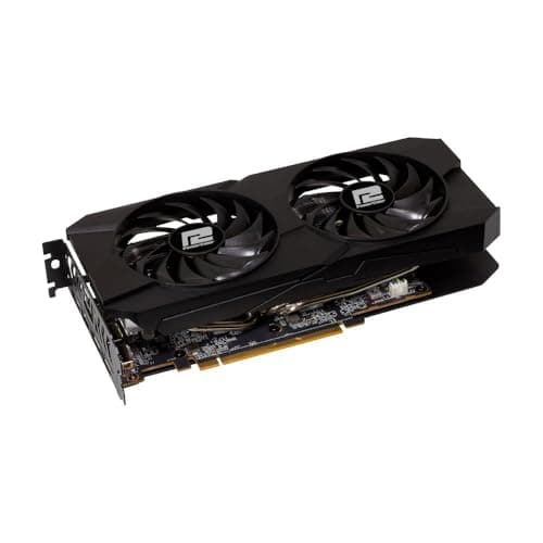 PowerColor AMD Radeon RX 7600 mit Dual Fan Fighter Grafikkarte [RX7600 8G-F/V2] Bild 7