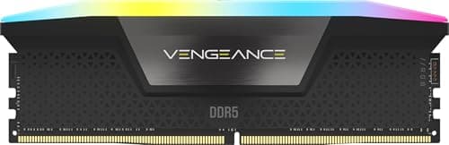 CORSAIR Vengeance RGB DDR5 RAM 8GB (1x8GB) Bis zu 5200MHz CL40-40-40-77 1.25V Intel XMP 3.0 Desktop-Arbeitsspeicher – Schwarz (CMH8GX5M1B5200C40) Bild 2