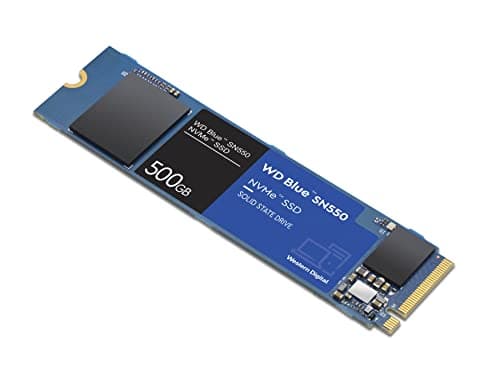 WD Western Digital Blue SN550 NVMe M.2 500 GB PCI Express 3.0 3D NAND - Western Digital Blue SN550 NVMe, 500 GB, M.2, 2400 MB/s, 8 Gbit/s Bild 6
